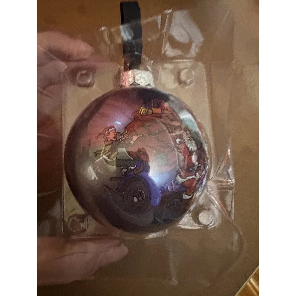 Harley Davidson 2019 Christmas Ornament Santa Motorcycle Holiday Bulb